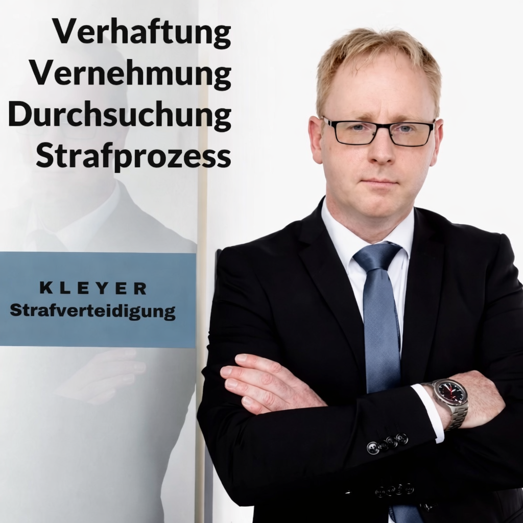 Rechtsanwalt René Kleyer, Fachanwalt für Strafrecht